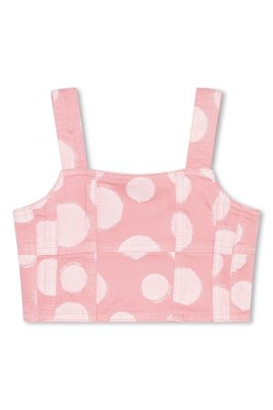 pink cotton top MARC JACOBS KIDS | W6020145T